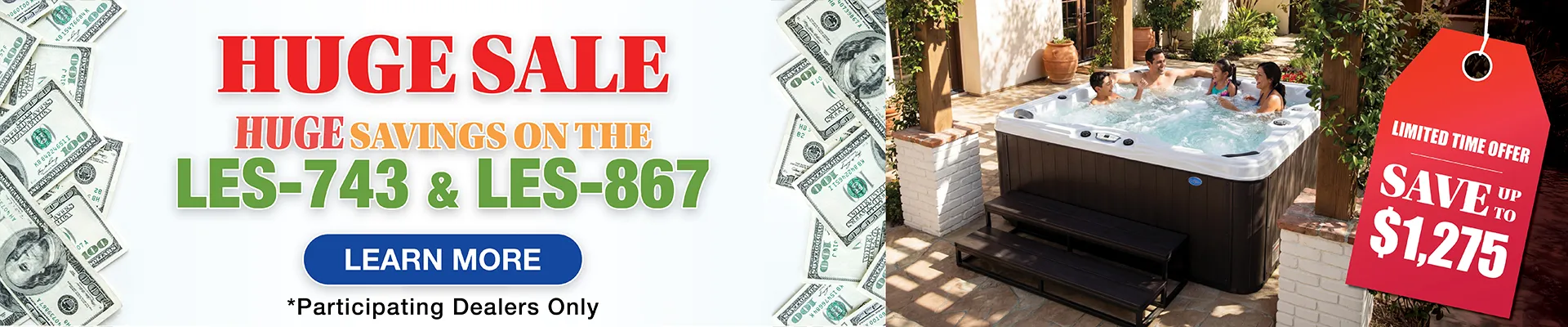 Calspas hot tub being used in a family setting - Phoenix